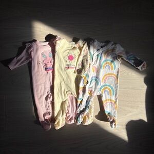 Sterling Baby & Tea Footie PJ - Set of 3 Lot